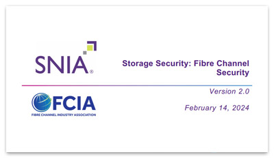 Storage Security: Fibre Channel Security